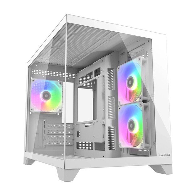 COUGAR Mini Tower Case, FV150 ARGB, White
