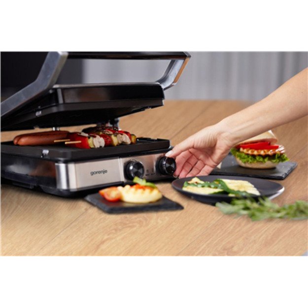 Gorenje Grill | GCG2000MT | 2000 W | Table | Black