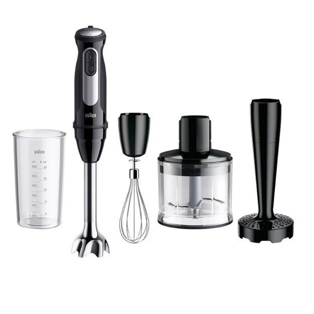 BRAUN MultiQuick 5 Pro MQ55307M, juodas