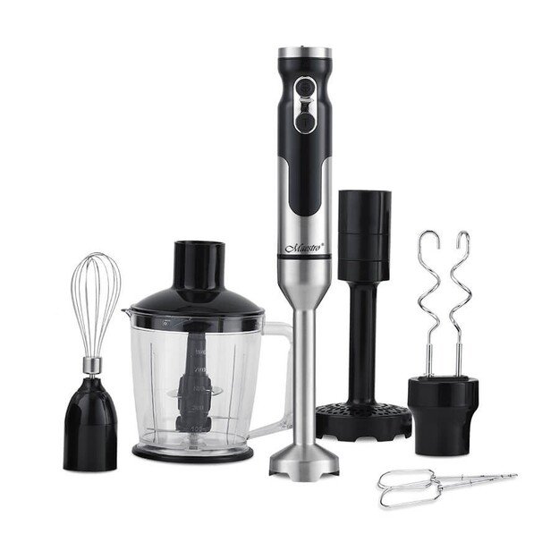 Maestro MR-567 blender Immersion blender 1000 W Black, Stainless steel