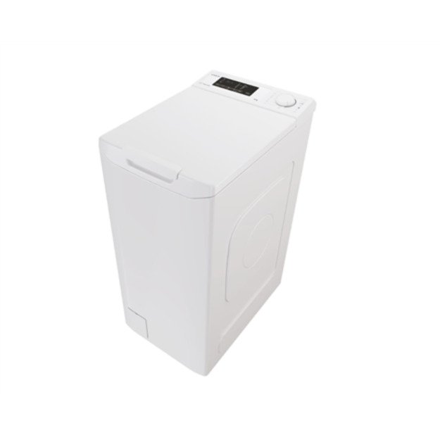Candy Washing Machine | TCA283D2-S | Energy efficiency class D | Top loading | Washing capacity 8 kg | 1200 RPM | Depth 60 cm |