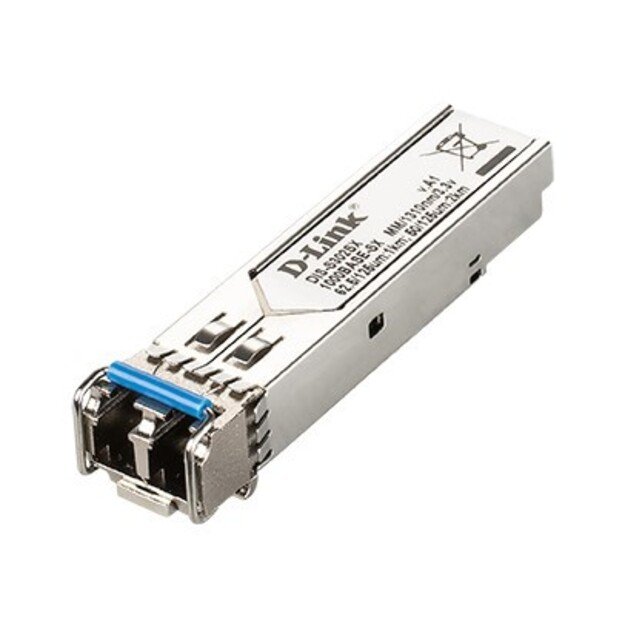 D-Link DIS-S302SX - Fiber module - 1000 Mbps - mini-GBIC - SFP - SX - 20000 m