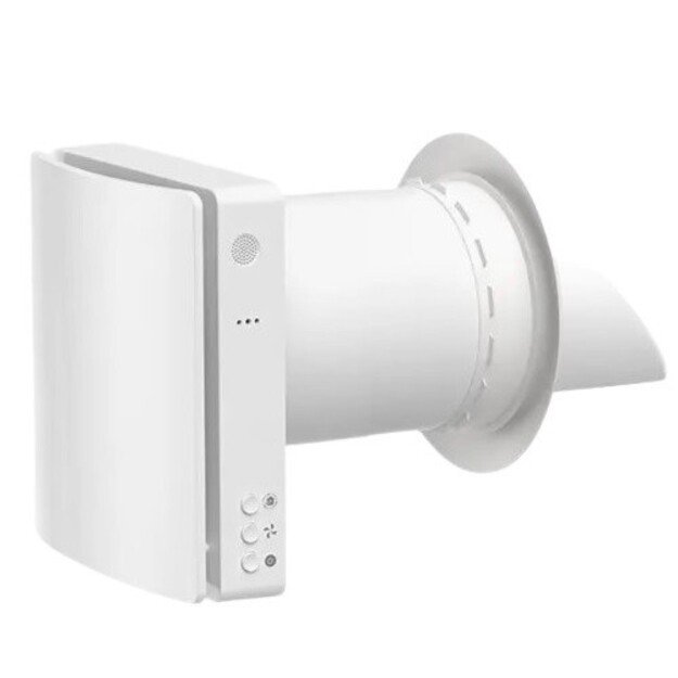 Rekuperatorius 46m2 patalpai, Wi-Fi, Tuya, su CO2 jutikliu, baltas