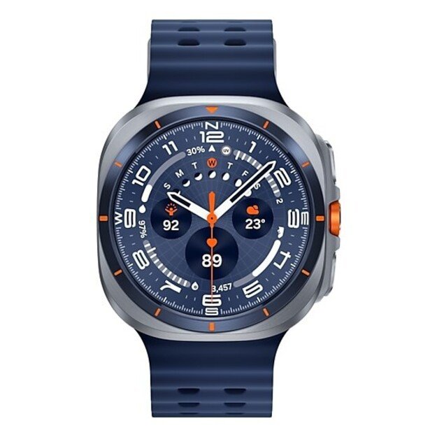 Samsung Galaxy Watch Ultra 3.81 cm (1.5 ) AMOLED 47 mm Digital 480 x 480 pixels Touchscreen 4G Titanium Wi-Fi GPS (satellite)