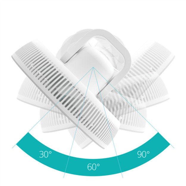 Duux Fan | Whisper Flex 2 | Stand Fan | 2-21.5 W | Diameter 34 cm | Number of speeds 30 | Oscillation | Remote control | White