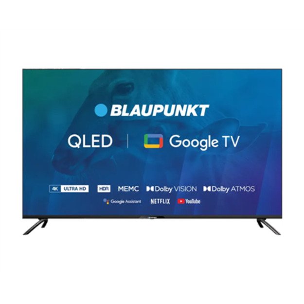 Blaupunkt | QLED TV | 50QBG6000S | 50 | Smart TV | Google TV | UHD | Black