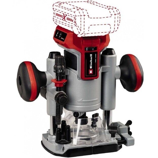 Einhell TP-RO 18 Set Li BL Black, Red, Silver 30000 RPM