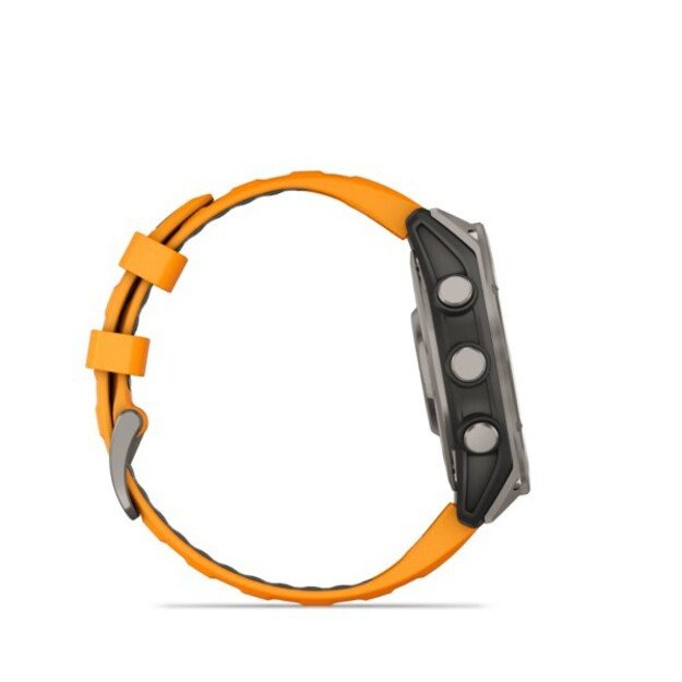 Garmin fenix 8 3.56 cm (1.4 ) AMOLED 47 mm Digital 454 x 454 pixels Touchscreen Graphite Wi-Fi GPS (satellite)