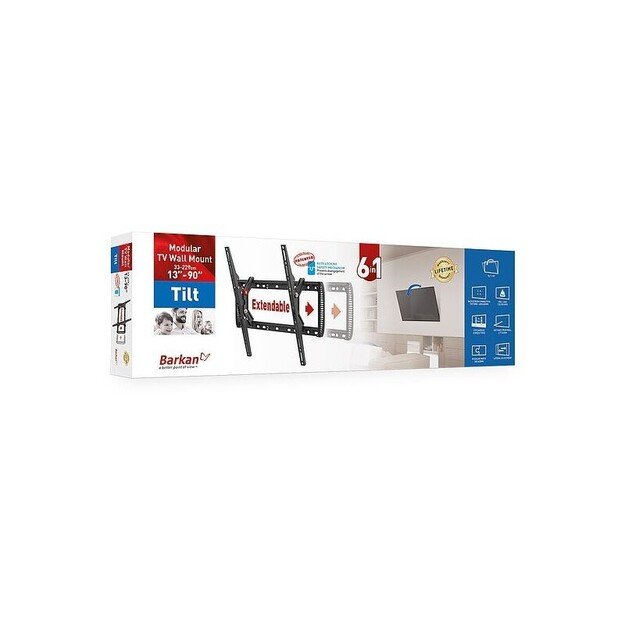 BARKAN BM410T 13 -90  TV, pakreipiamas, sieninis