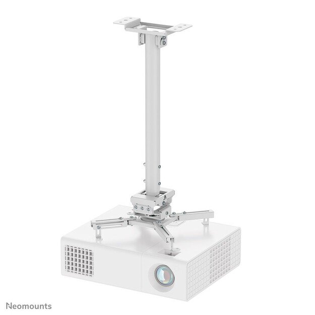 Neomounts CL25-540WH1 Beamer ceiling mount - h 60,5-90,5 cm - easy-install - full motion