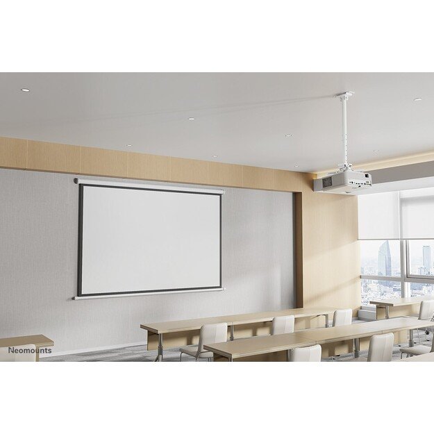 Neomounts CL25-540WH1 Beamer ceiling mount - h 60,5-90,5 cm - easy-install - full motion