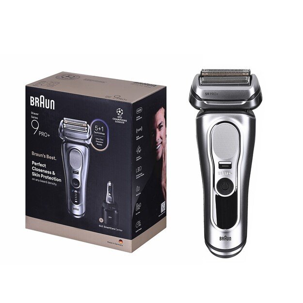 Braun Series 9 Pro+ 9667CC men s shaver Foil shaver Trimmer Silver