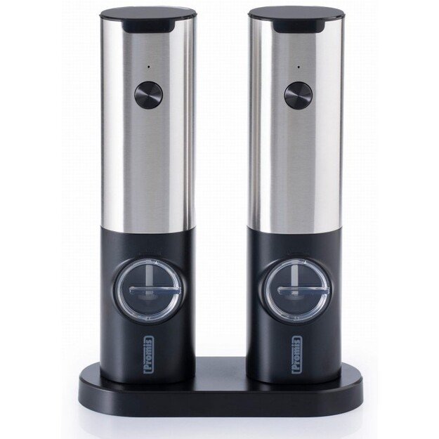 PROMIS Set of pepper and salt mills with stand MP36X2