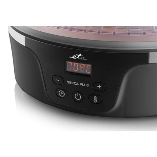 ETA | Food Dryer | Power 380 W | Number of trays 8 | Integrated timer | Black
