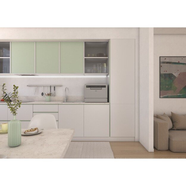 Candy RapidÓ CP 6E51LS Freestanding 6 place settings E 3