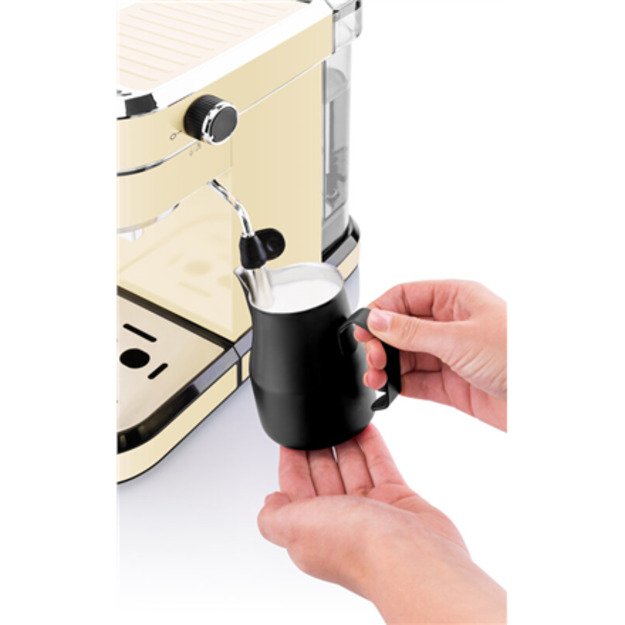 ETA | Espresso coffee maker | ETA618190040 Storio | Pump pressure 20 bar | Built-in milk frother | Semi-automatic | 1350 W | Bei