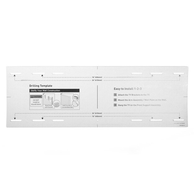 Montis bracket TV „DENALI” 37 - 105  MT162 2.67 m (105 ) Black 1