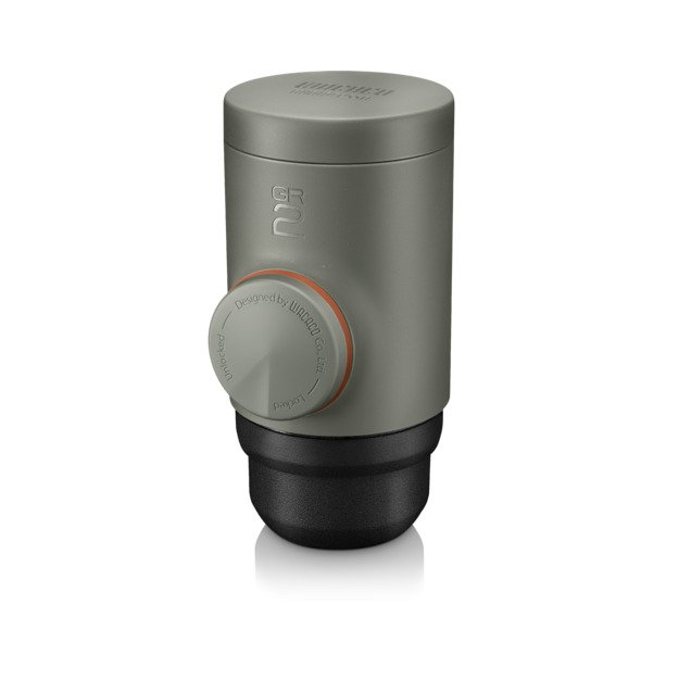 WACACO MINIPRESSO GRAY OLIVE ne&scaron;iojamas espresso aparatas maltai kavai GR2, pilka alyvuogių