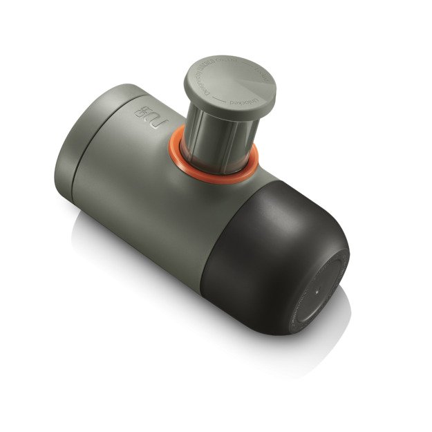 WACACO MINIPRESSO GRAY OLIVE ne&scaron;iojamas espresso aparatas maltai kavai GR2, pilka alyvuogių