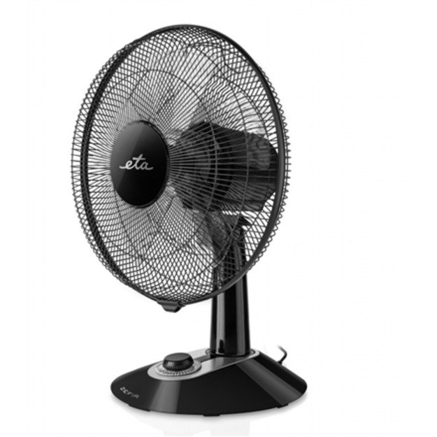 ETA | Zefir ETA160790010 | Table Fan | 45 W | Diameter 30 cm | Number of speeds 3 | Oscillation | Black