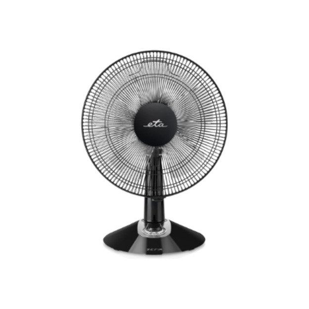 ETA | Zefir ETA160790010 | Table Fan | 45 W | Diameter 30 cm | Number of speeds 3 | Oscillation | Black