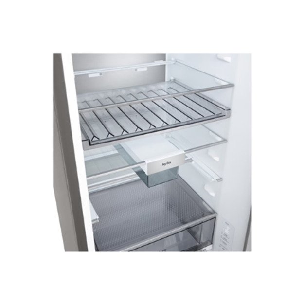 LG Refrigerator | GBBSJ1CCPY | Energy efficiency class C | Free standing | Combi | Height 186 cm | Fridge net capacity 220 L | F
