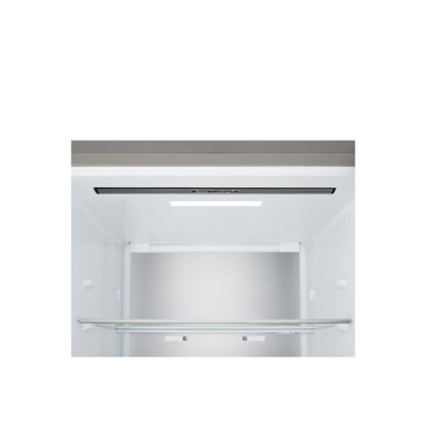 LG Refrigerator | GBBSJ1CCPY | Energy efficiency class C | Free standing | Combi | Height 186 cm | Fridge net capacity 220 L | F