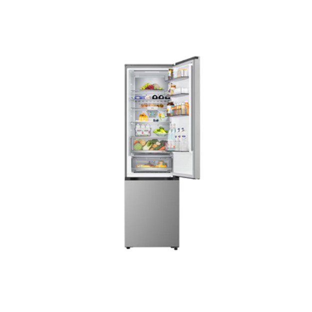 LG Refrigerator | GBBSJ1CCPY | Energy efficiency class C | Free standing | Combi | Height 186 cm | Fridge net capacity 220 L | F