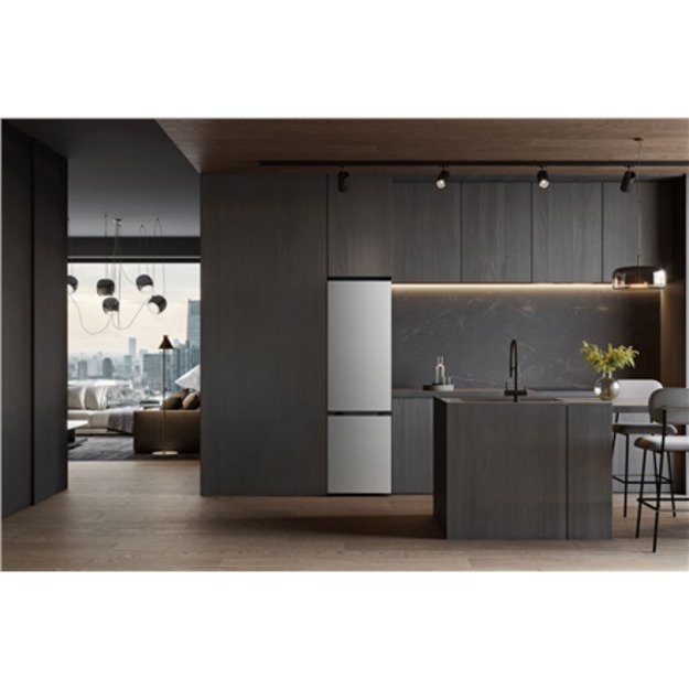 LG Refrigerator | GBBSJ1CCPY | Energy efficiency class C | Free standing | Combi | Height 186 cm | Fridge net capacity 220 L | F