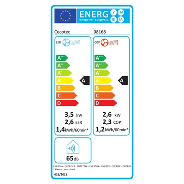 Cecotec Air Conditioner with Heat Pump | ForceClima 12850 Style Heating Connected