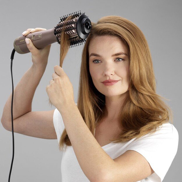 BaByliss AS95E Air Power Volume Hot air brush Champagne 1000 W
