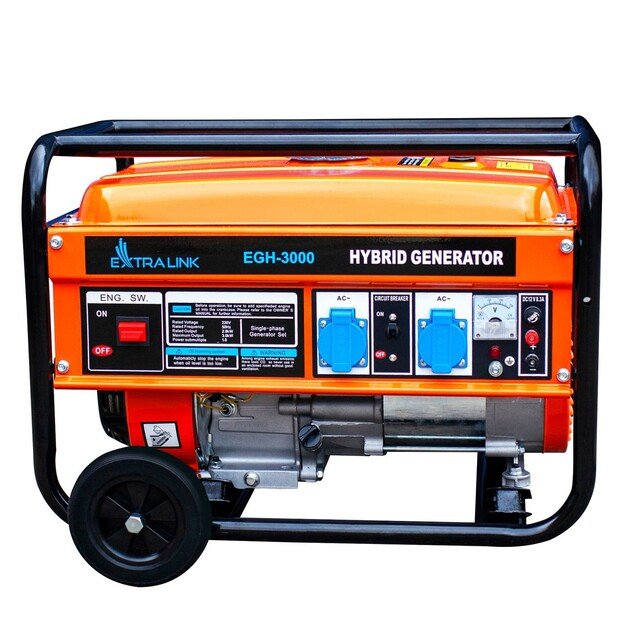 Extralink Power generator EGH-3000 hybrid, 3kW 1F