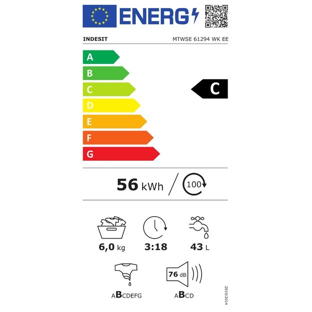 INDESIT MTWSE 61294 WK EE