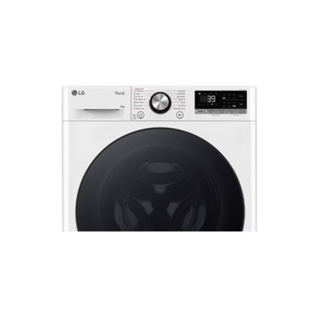 LG | Washing machine | F2WR709S2W | Energy efficiency class A-10% | Front loading | Washing capacity 9 kg | 1200 RPM | Depth 5