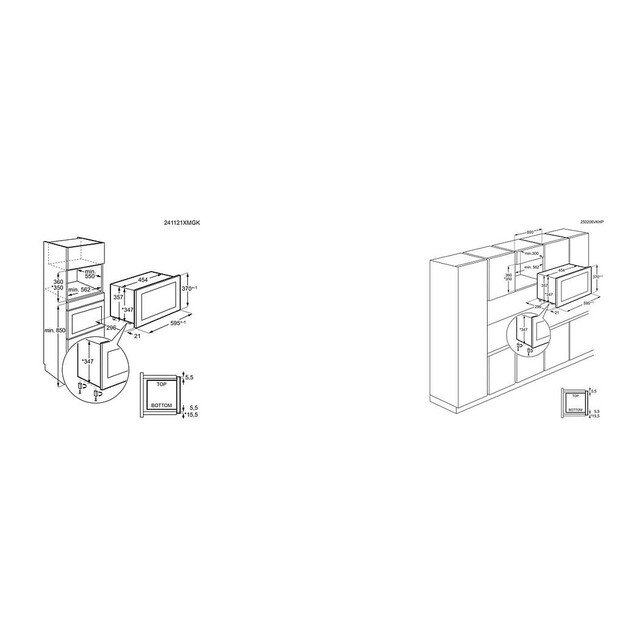 Mikrobangų krosnelė AEG TB6SM171DB 1