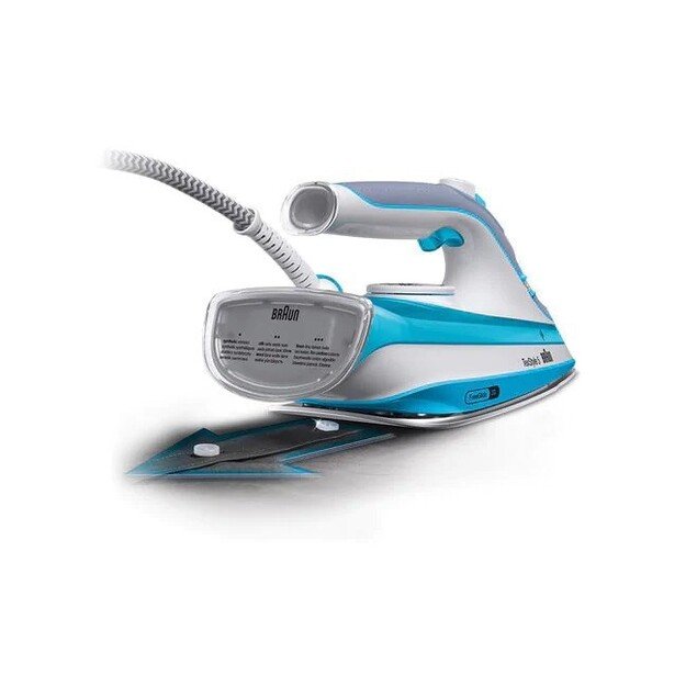 Braun TexStyle 5 SI 5006 BL Dry & Steam iron Ceramic soleplate 2600 W Blue, Grey, White 4