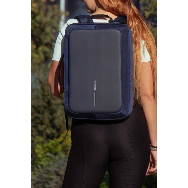XD DESIGN ANTI-THEFT BACKPACK / BRIEFCASE BOBBY BIZZ 2.0 NAVY P/N: P705.925 3