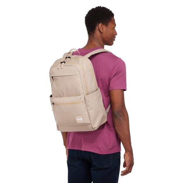 Case Logic 5196 Uplink recycled laptop backpack CCAM-3216 Boulder beige 1