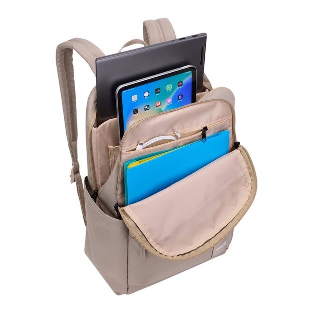 Case Logic 5196 Uplink recycled laptop backpack CCAM-3216 Boulder beige 2