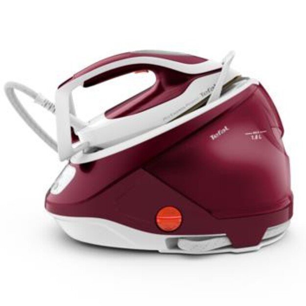 Tefal GV9220 steam ironing station 2600 W Durilium AirGlide Autoclean soleplate Burgundy, White 5