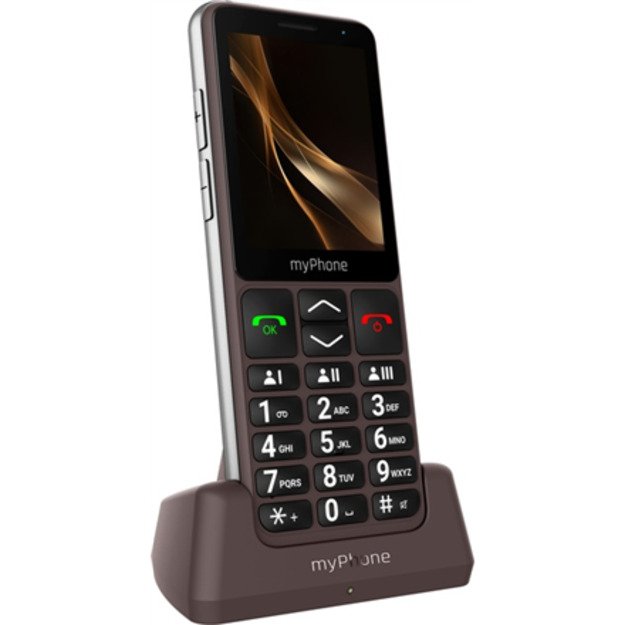 myPhone Bueno LTE Praline Collection | Brown | 2.8   | IPS | 48 MB | 128 MB | Single SIM | MicroSD | 3G | Bluetooth | Main camer 4
