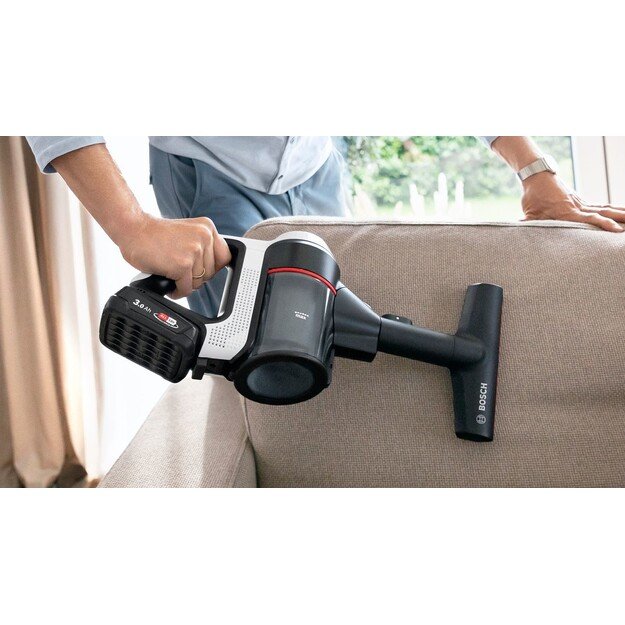 Bosch BSS711W stick vacuum/electric broom Battery Dry Bagless 0.3 L Black, Silver, White 8