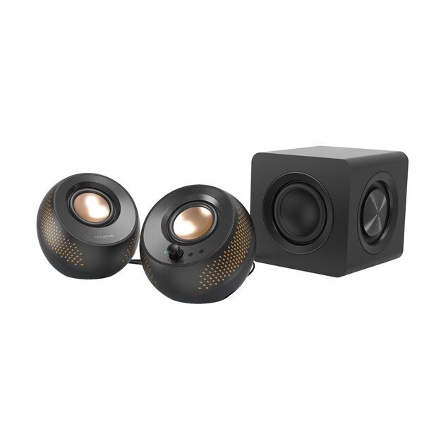 Creative Labs Creative Pebble X Plus speaker set 30 W Universal Black 2.1 channels Bluetooth 1