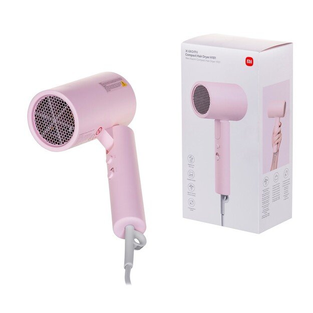Xiaomi | Compact Hair Dryer | H101 EU | 1600 W | Number of temperature settings 2 | Pink