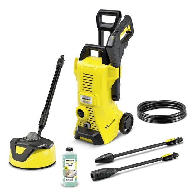K&auml;rcher K 3 Power Control Home T 5 pressure washer Upright Electric 380 l/h 1600 W Black, Yellow