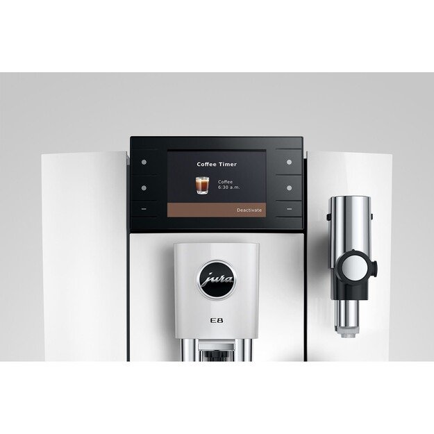 Ekspres do kawy Jura E8 Piano White (ED)