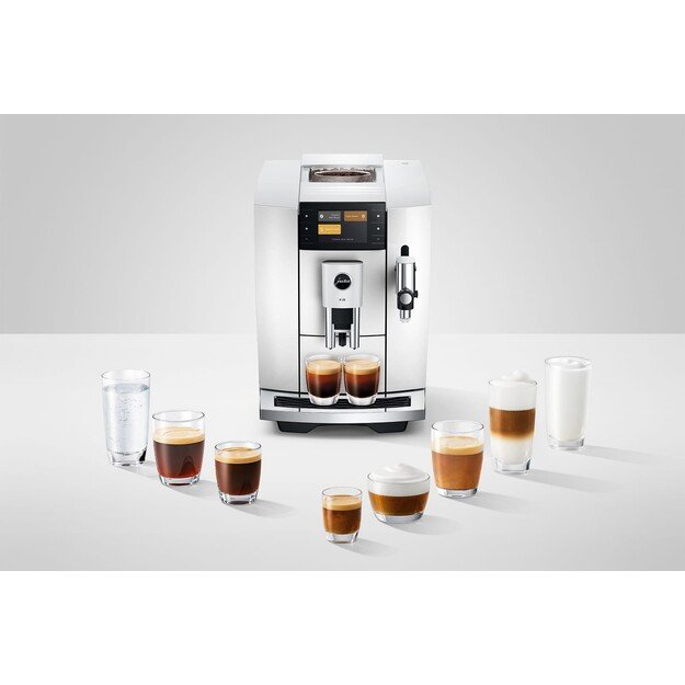 Ekspres do kawy Jura E8 Piano White (ED)