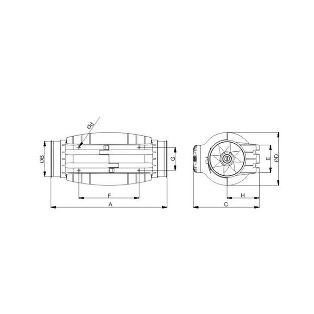 SOLER&PALAU TD-350/125, 230-240V50/60 5211360400