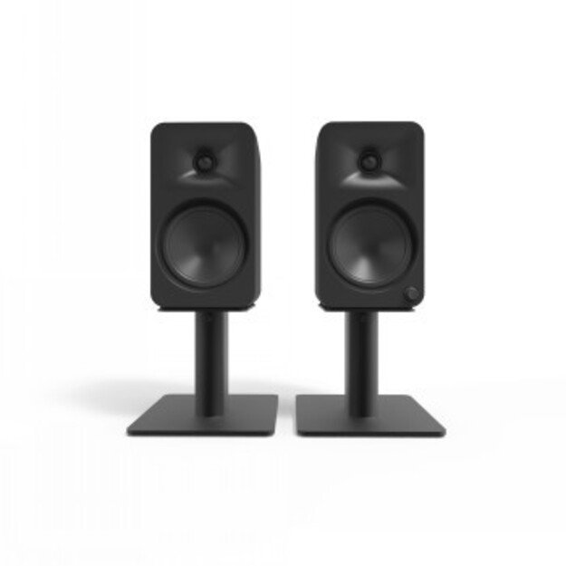 KANTO AUDIO  6  UNIVERSAL DESKTOP SPEAKER STANDS - BLACK (PAIR)