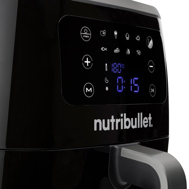 NutriBullet XXL Digital Air Fryer Single 7 L Stand-alone 1800 W Hot air fryer Black 4